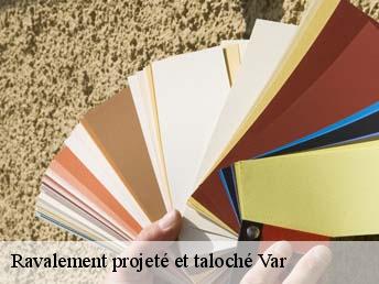 Ravalement projeté et taloché Var 