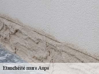 Etanchéité murs  aups-83630 