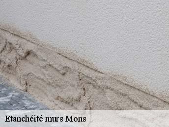 Etanchéité murs  mons-83440 