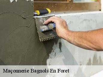 Maçonnerie  bagnols-en-foret-83600 