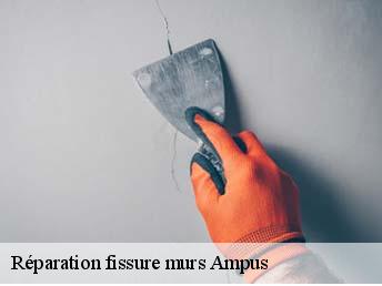 Réparation fissure murs  ampus-83111 