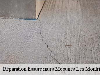 Réparation fissure murs