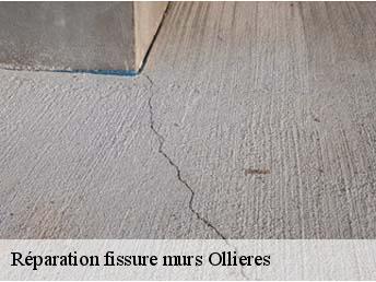 Réparation fissure murs