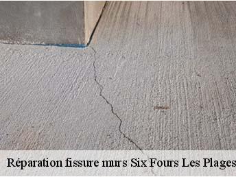 Réparation fissure murs