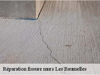 Réparation fissure murs