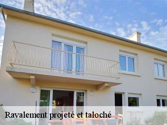 Ravalement projeté et taloché  83200